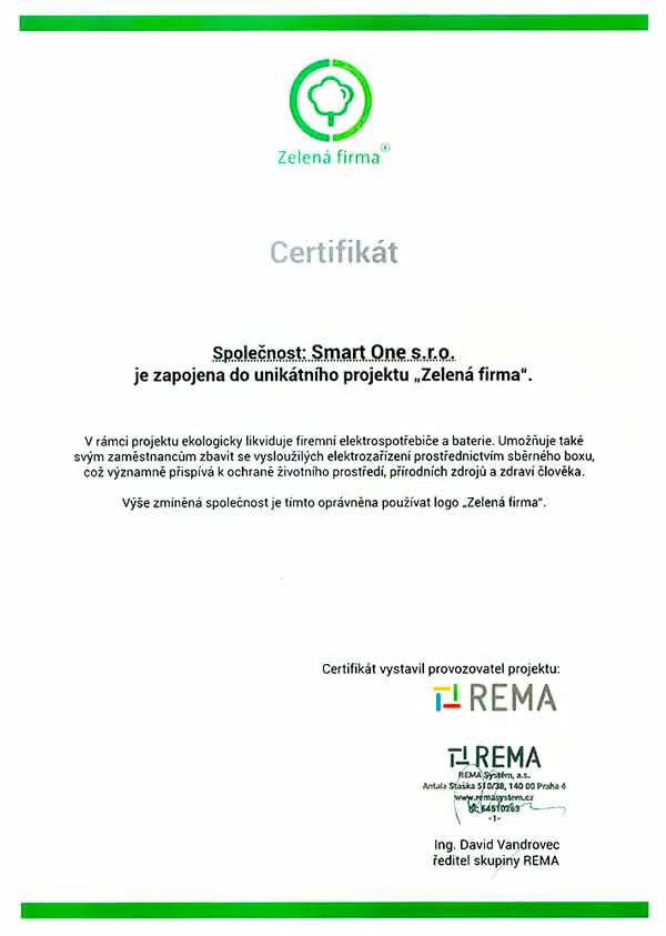 Smart One - externí správa IT